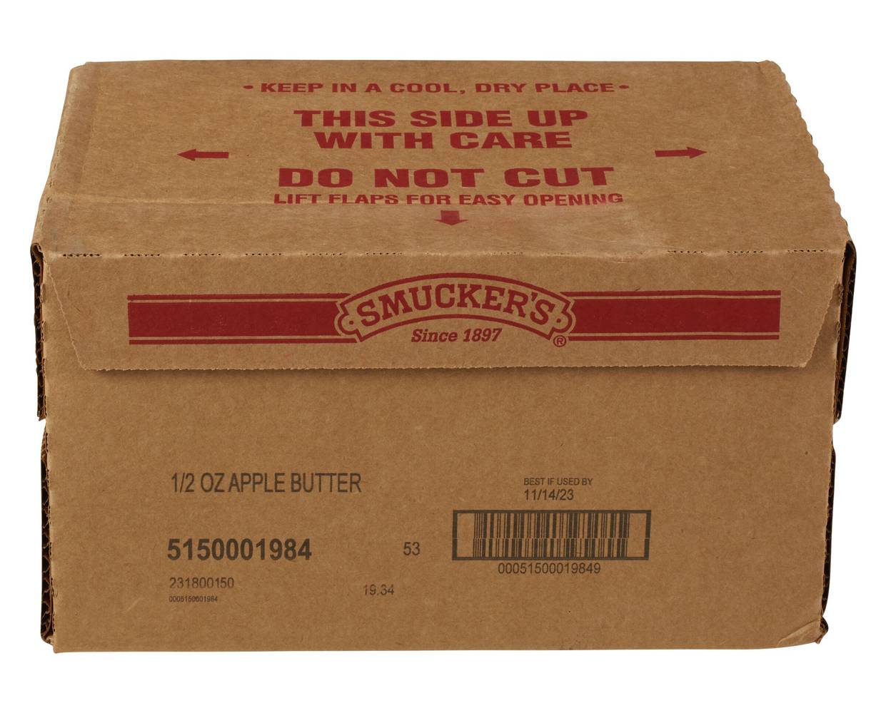 Smucker's Apple Butter (0.5 oz, 200 ct)