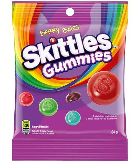 Skittle Gummies Berry 164g