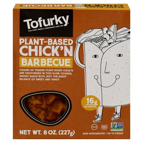 Tofurky Plant-Based Barbecue Chick'n