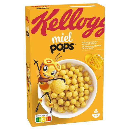 KELLOGG'S - Céréales - Miel Pops - 400g