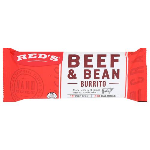 Red's All Natural Spicy Chipotle Beef & Bean Burrito