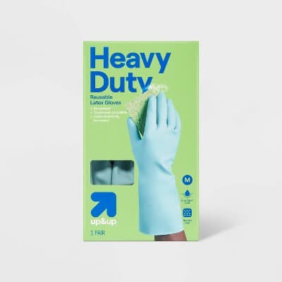 up&up Reusable Heavy Duty Latex Gloves, M