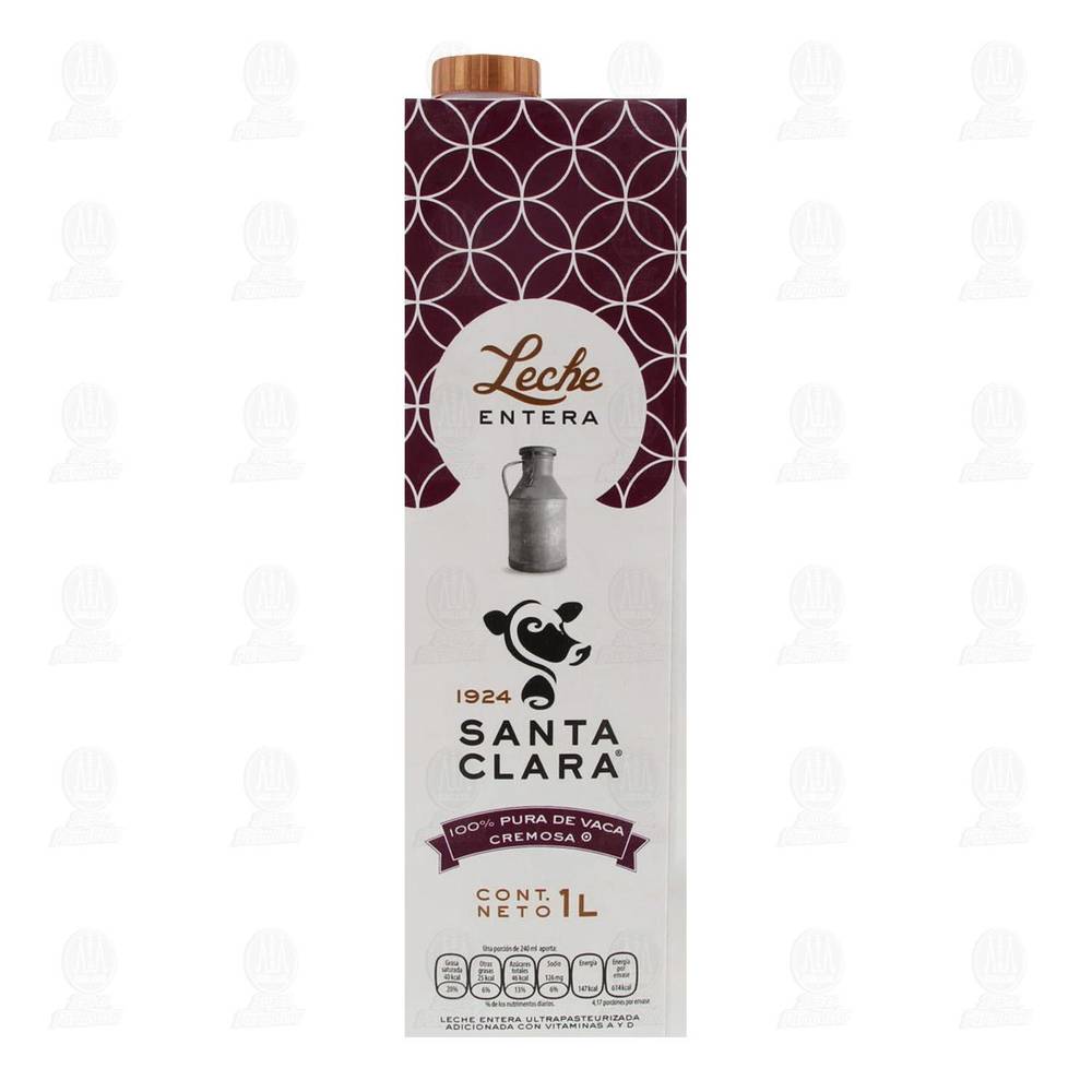 Santa Clara · Leche entera (1 L)