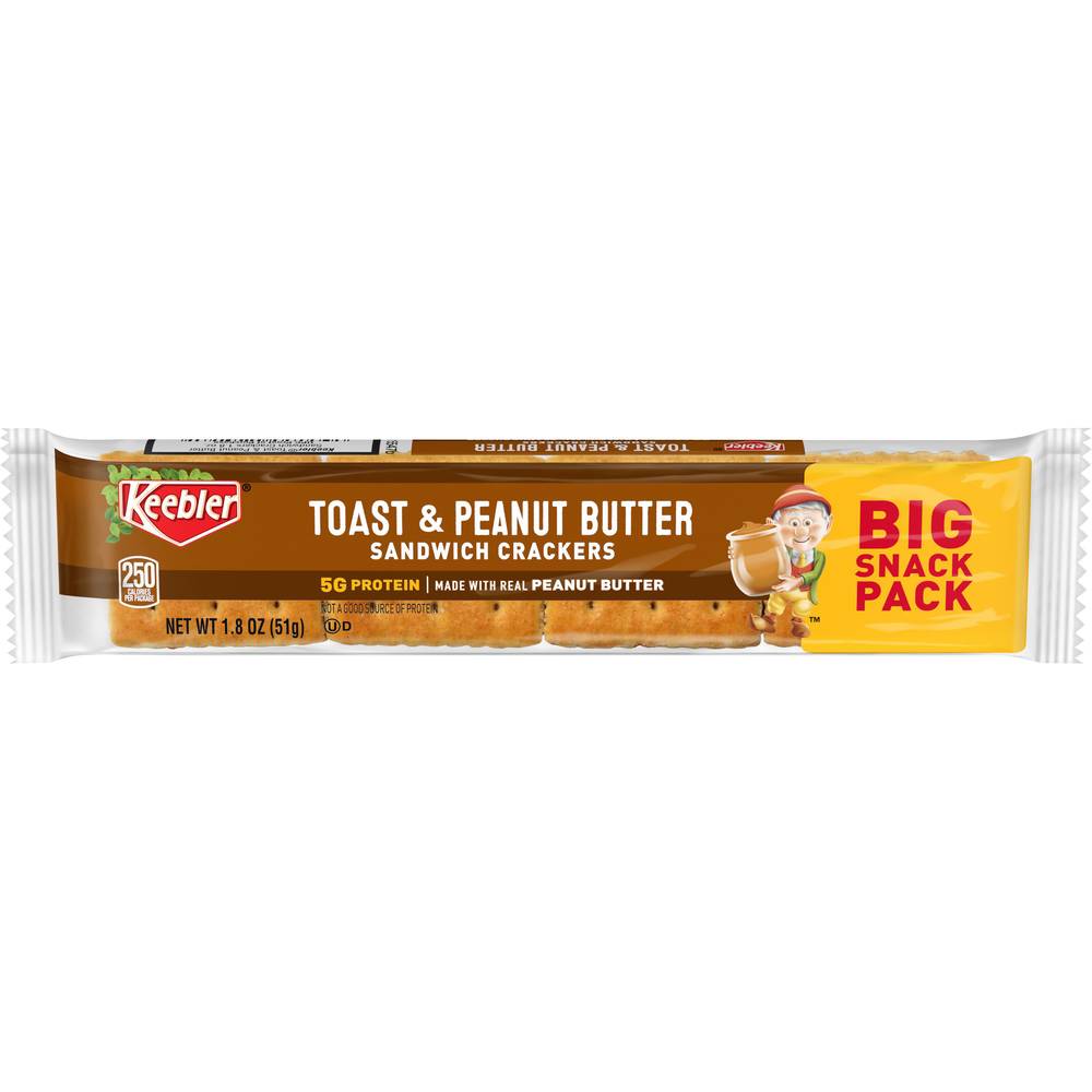 Keebler Toast & Peanut Butter Sandwich Crackers (1.8 oz)