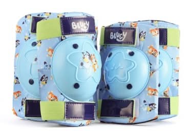 BLUEY Protective Gear Set Knee Pad, Blue (4 ct)