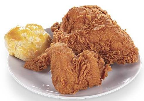 White Chicken with 1 x Honey Butter Biscuit