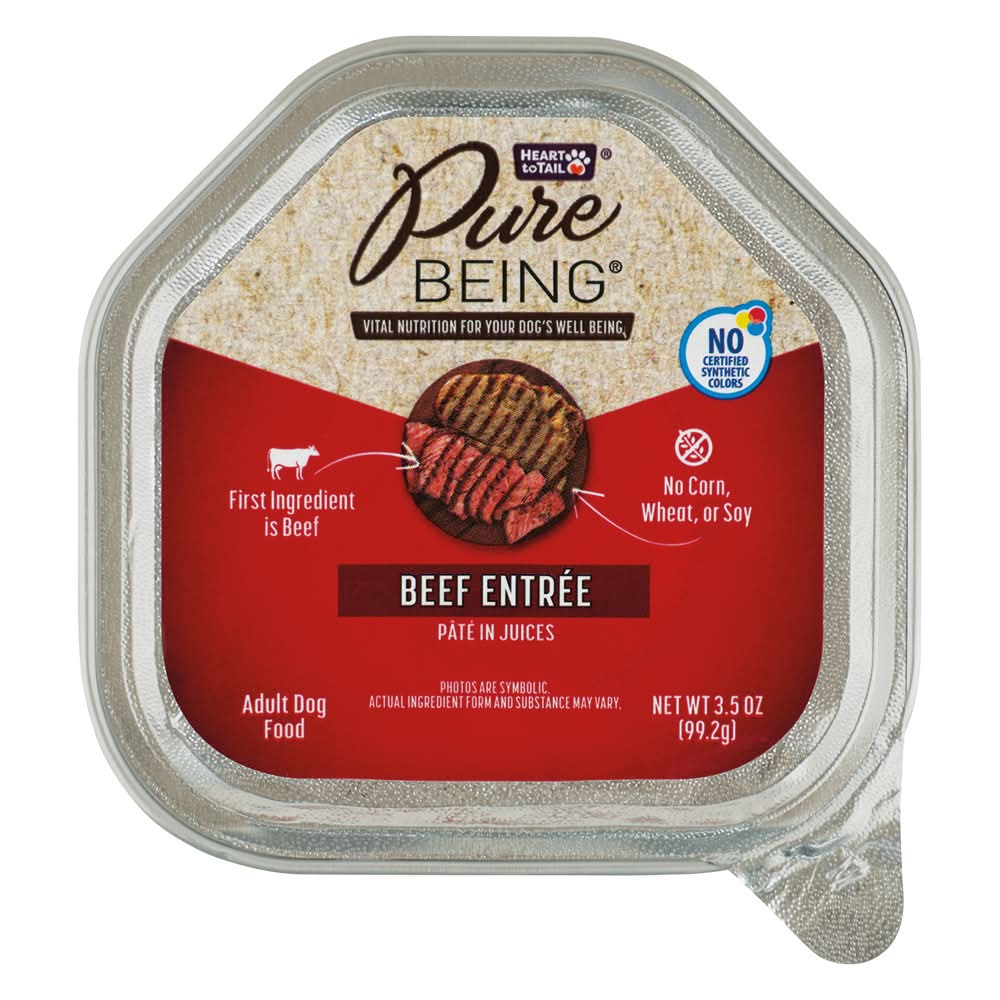 Pure Being Premium Beef Entree Adult Dog Food (3.5 oz)
