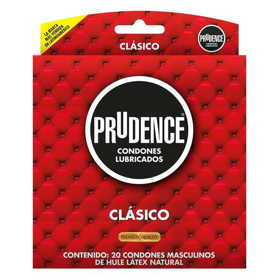 Prudence condones clásicos (20 piezas)