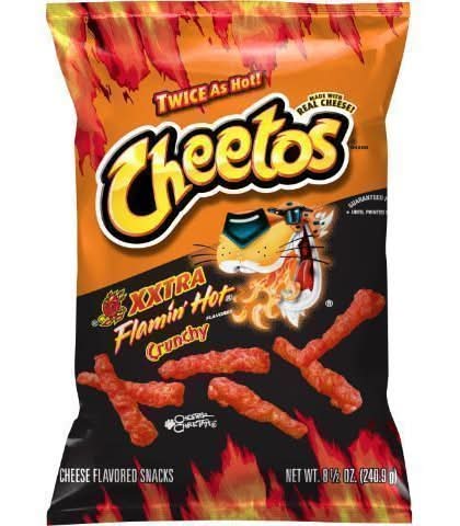 Cheetos Crunch XXtra Flamin' Hot 8.5oz