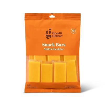 Good & Gather Mild Cheddar Cheese Snack Bars (9 oz)