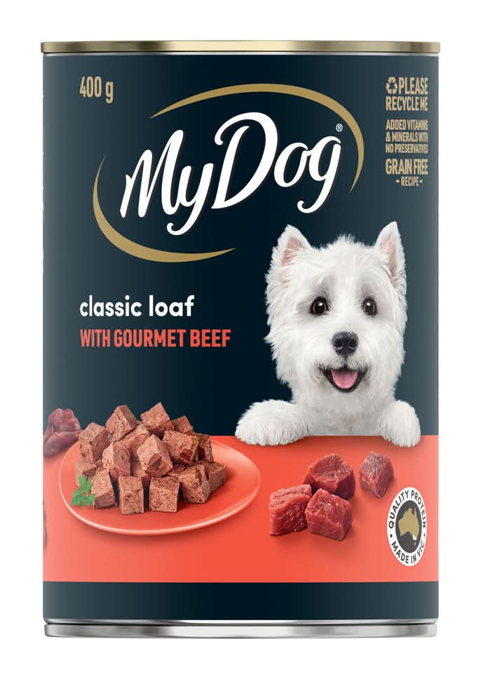 My Dog Classics Gourmet Beef Loaf Dog Food (400g)