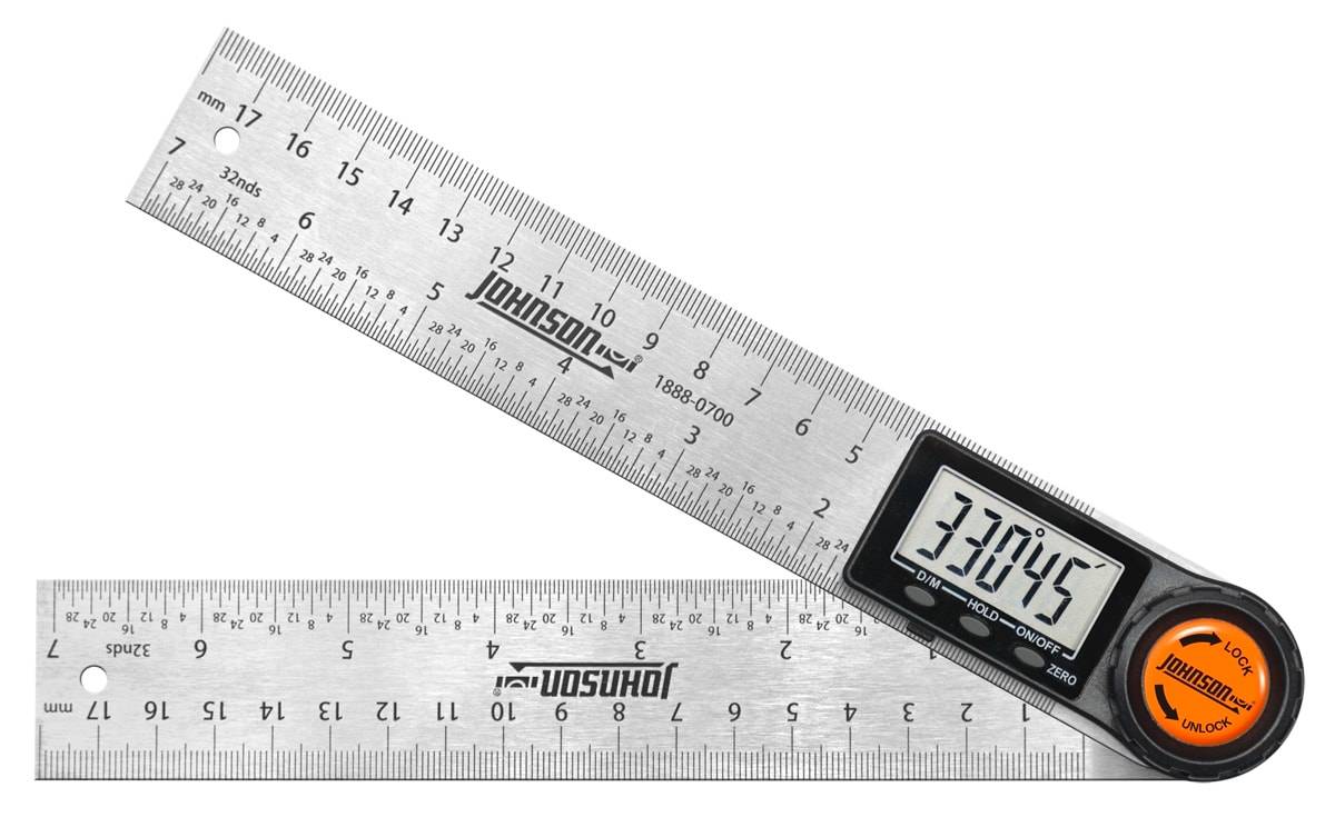 Johnson Level Silver Metal Standard (SAE) Ruler | 1888-0700