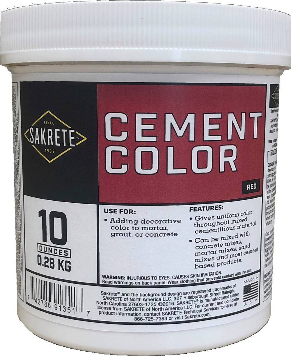 Sakrete 0.625-lb Red Colorant | 65071288