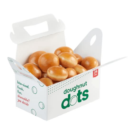 24 Count Original Glazed® Doughnut Dots