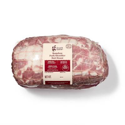 Boneless Pork Shoulder Butt Roast - price per lb - Good & Gather™