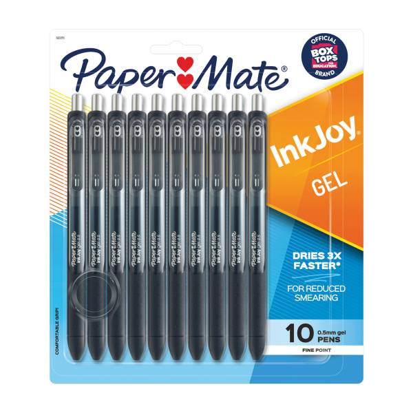 Paper Mate Inkjoy Retractable Gel Pens (black)