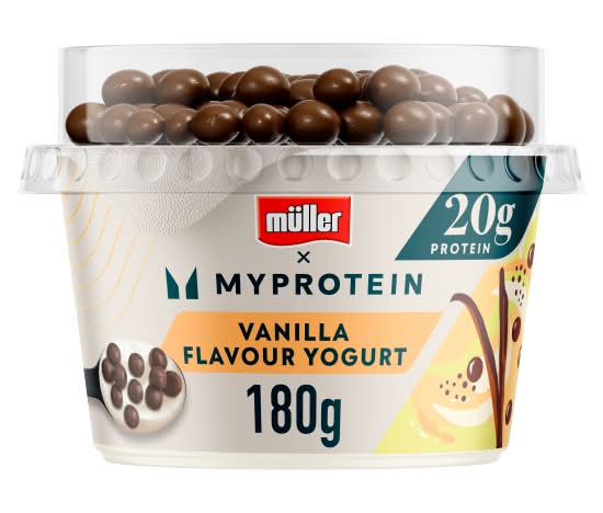 Müller Vanilla, Yogurt With Chocolate Balls (180g)