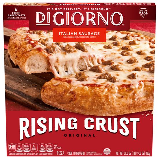 Digiorno Rising Crust Original Italian Sausage Pizza