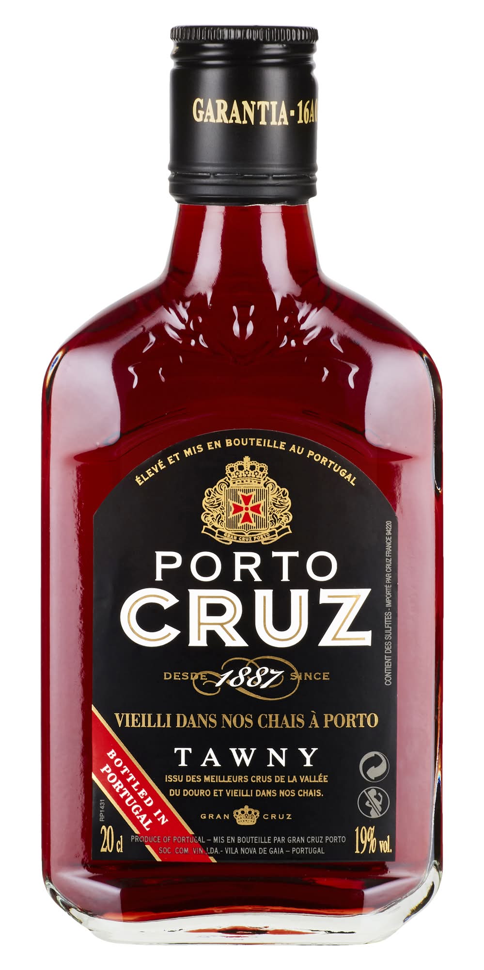 Cruz - Blister porto rouge tawny (200ml)