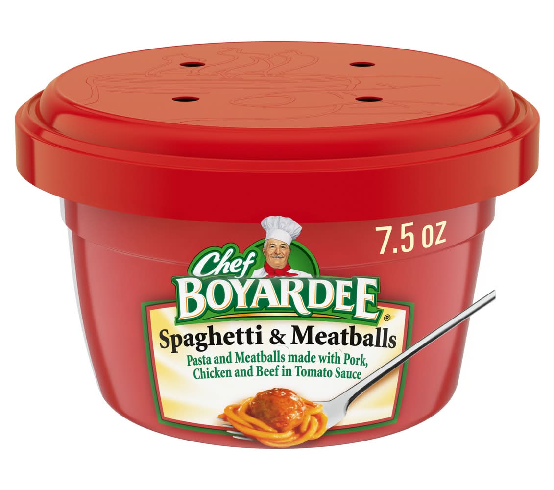 Chef Boyardee Spaghetti & Meatballs in Tomato Sauce (0.62 oz)
