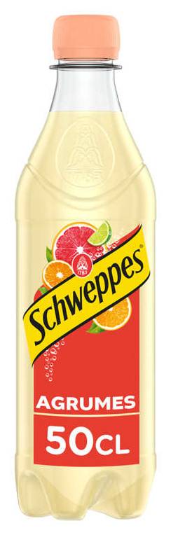 Schweppes Agrumes Soda aux 4 agrumes 50cl