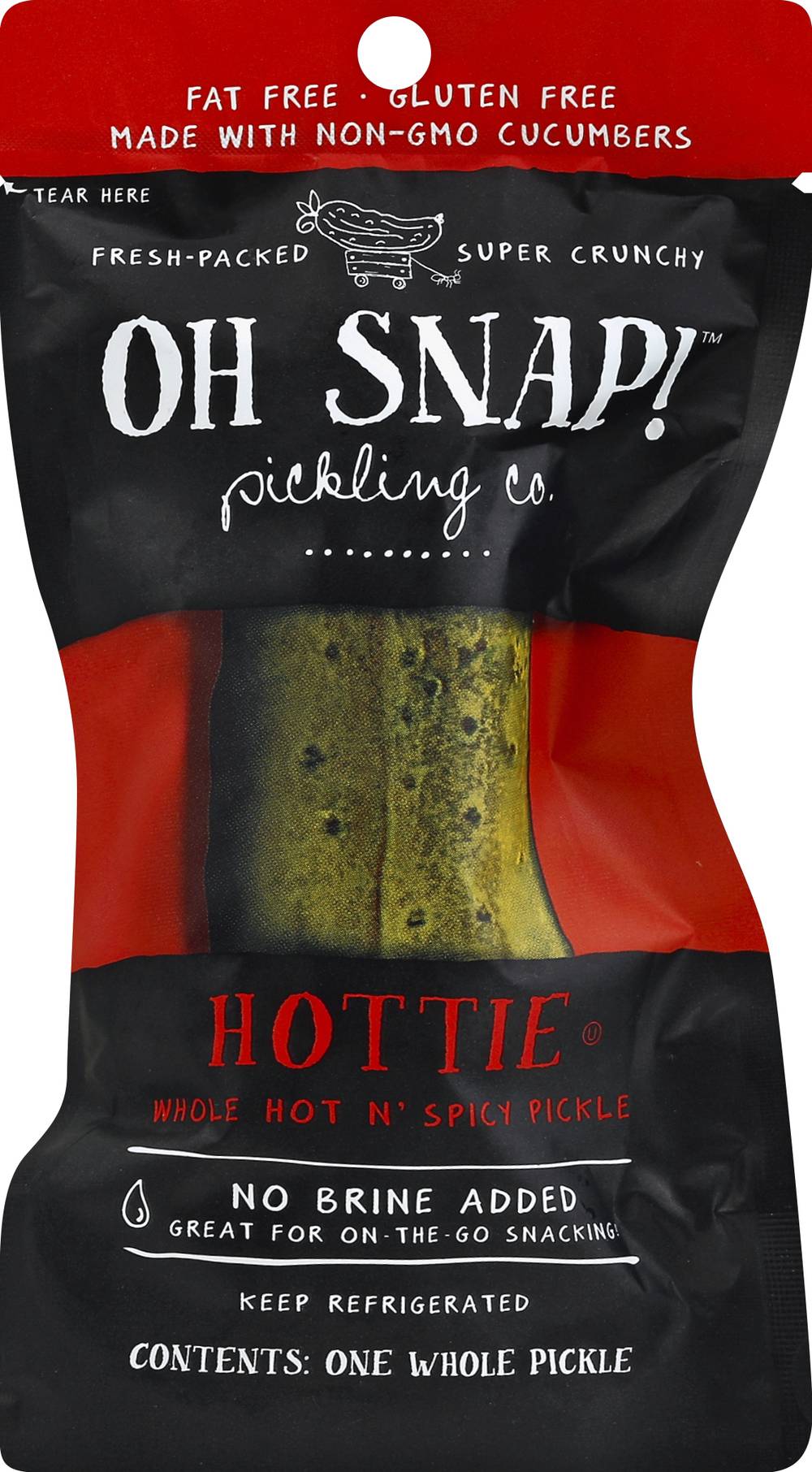 Oh Snap! Hottie Whole Hot N' Spicy Pickle