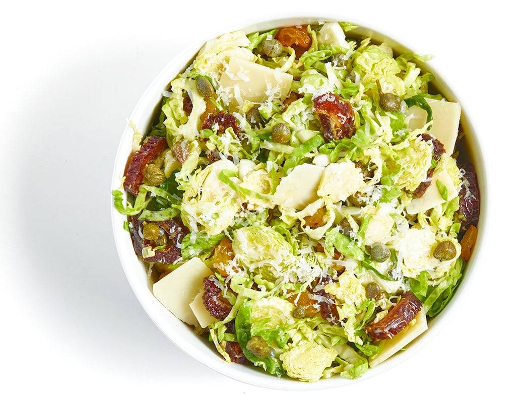 Brussels Sprouts, Dates & Parmesan