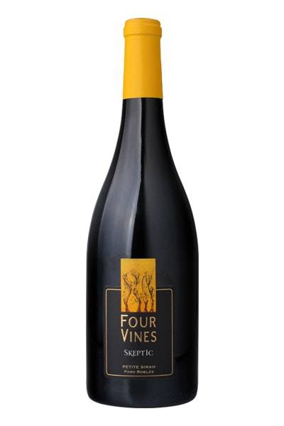 Four Vines the Skeptic Petite Sirah Wine (750 ml)