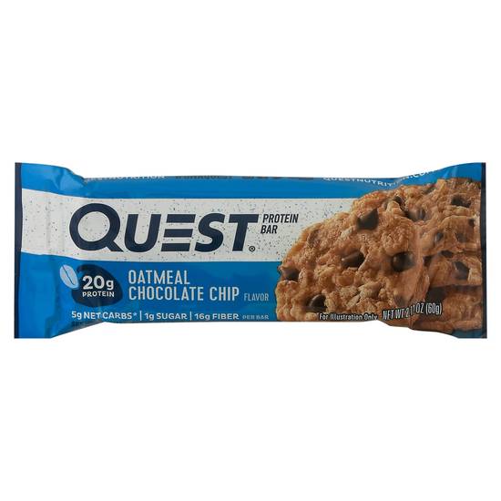 Quest Oatmeal Protein Bar(Chocolate Chip)