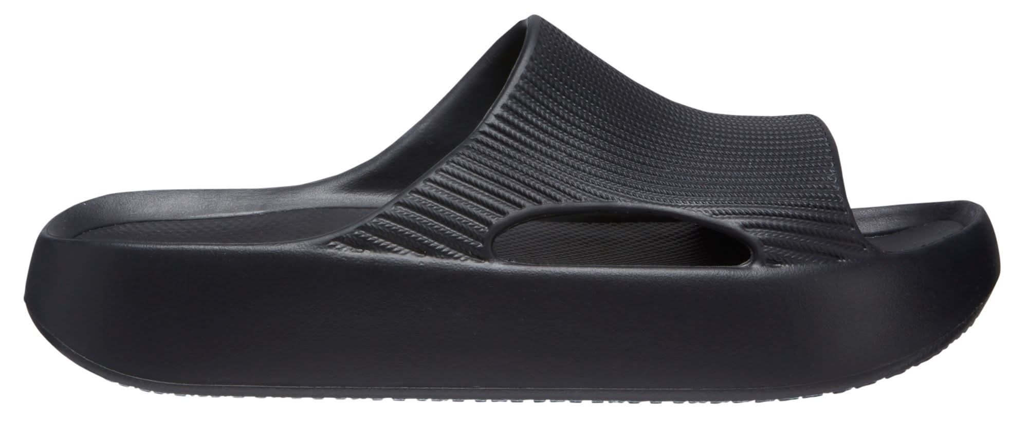 CALIA Women's Molded Slides (Black, 7.0)