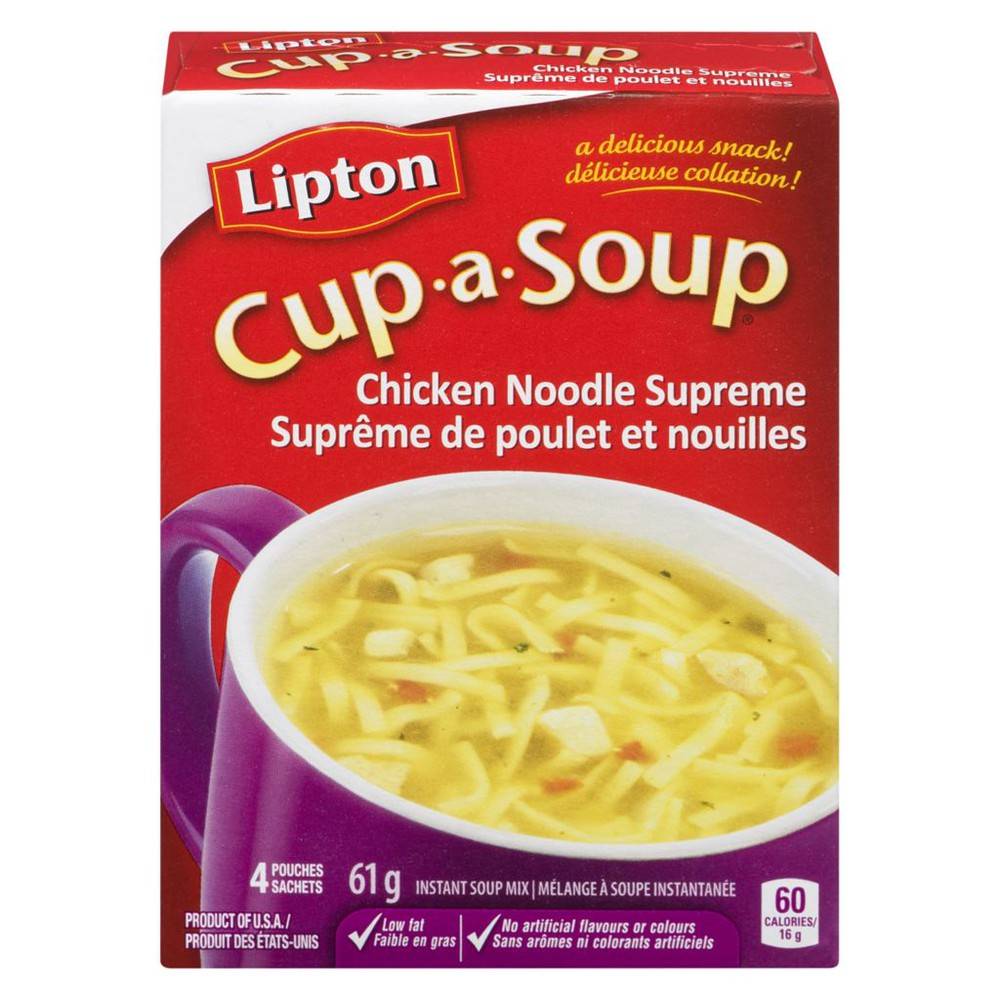 Lipton Cup-A-Soup Chicken Noodle Supreme Dry Soup Mix (61 g)