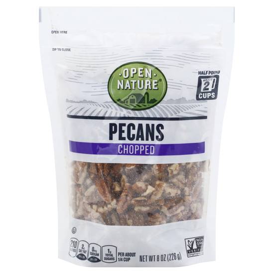 Open Nature Chopped Pecans (8 oz)
