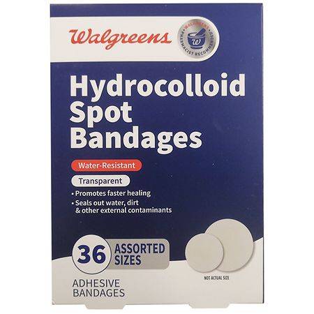 Walgreens Hydrocolloid Spot Bandages (36 ct)