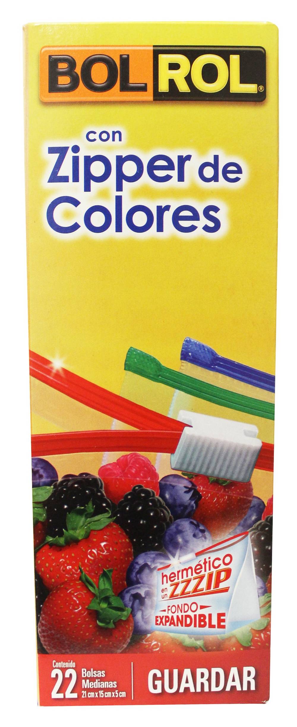 Bol Rol · Bolsas herméticas con zipper (22 un)