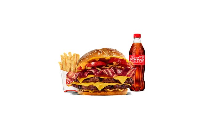 Menu Double Duo Bacon Cheddar