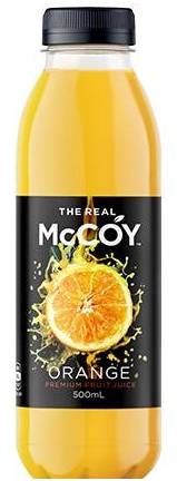 McCoy Pure Orange Juice 500ml