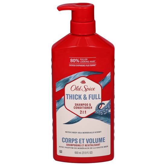 Old Spice Thick & Full Shampoo & Conditioner
