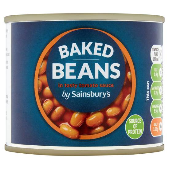 Sainsbury's Baked Beans In Tomato Sauce 200g