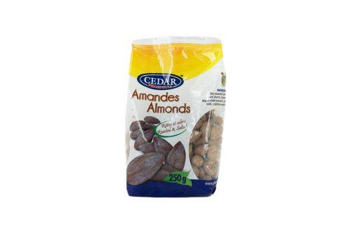 Cedar · Crunchy tamari almond - Amande tamari croquant