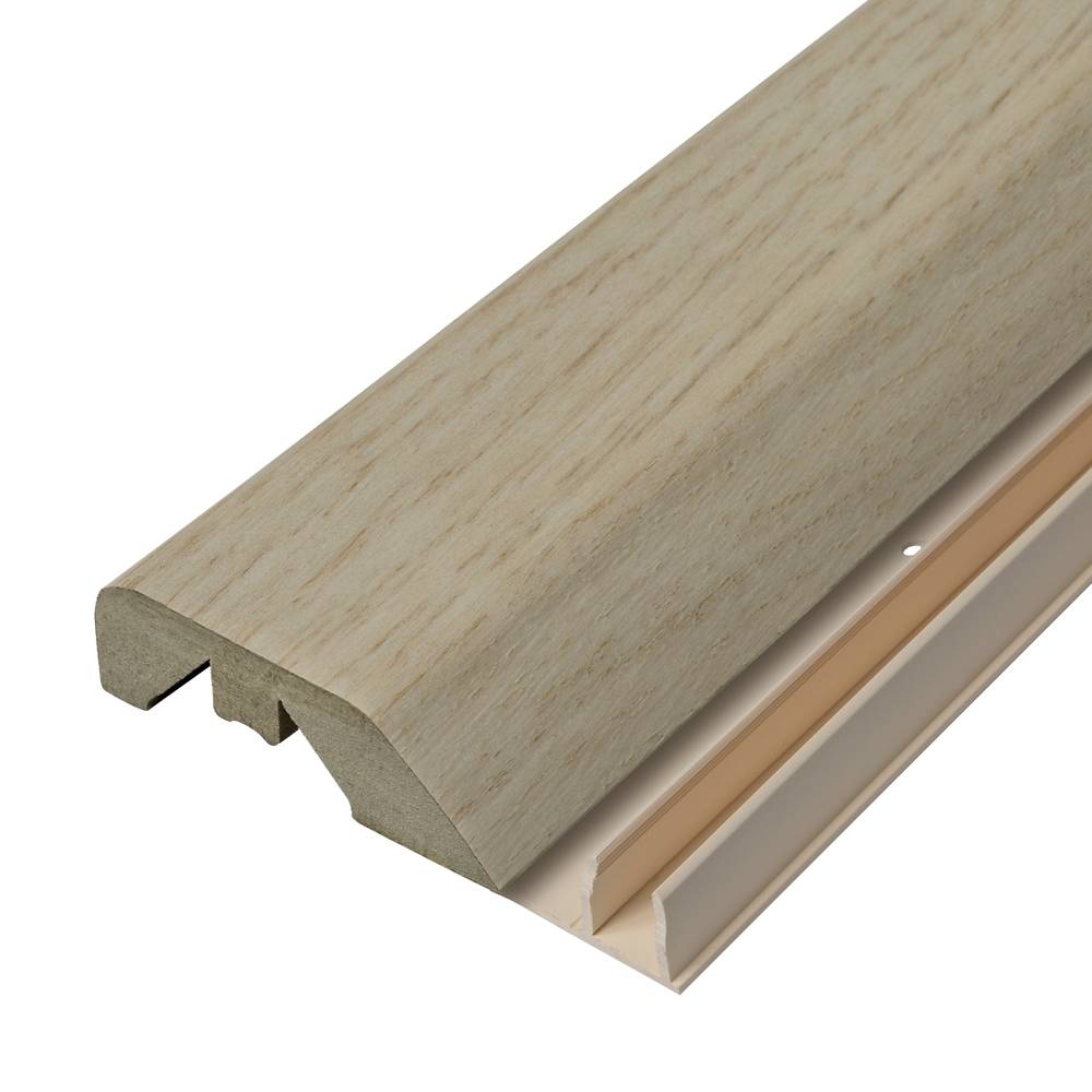 Project Source Winter Park Oak 0.66-in T x 2.14-in W x 84-in L Wood Multi-purpose Floor Moulding | H4N1S-05838