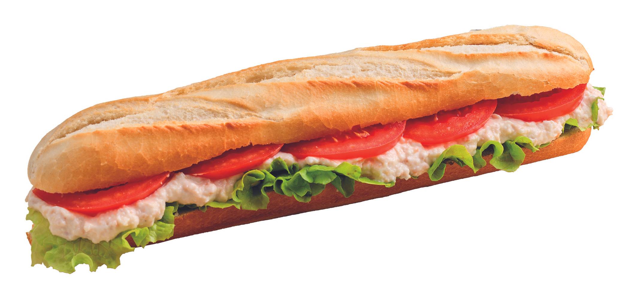 Baguette com Pasta Delícia do Mar