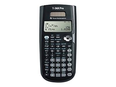 Texas Instruments Ti-36X Pro 16-digit Scientific Calculator (black)