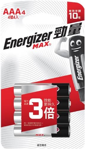 勁量鹼性４號４入