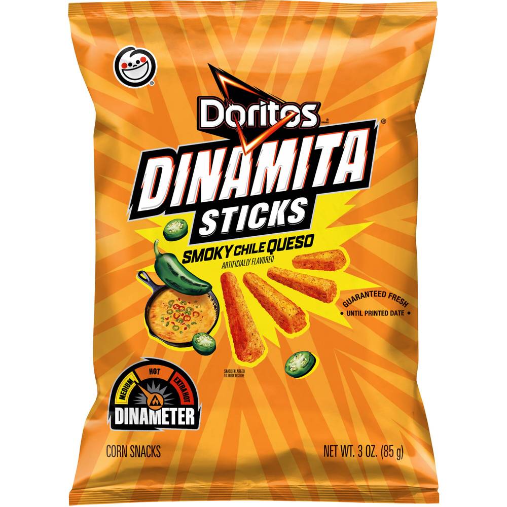 Doritos Dinamita Sticks Corn Snacks ( smoky chile queso)