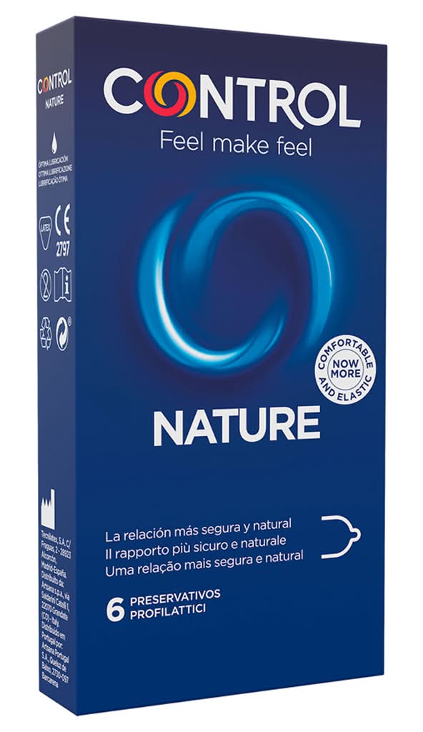 Control - 6 Preservativos Adapta Nature