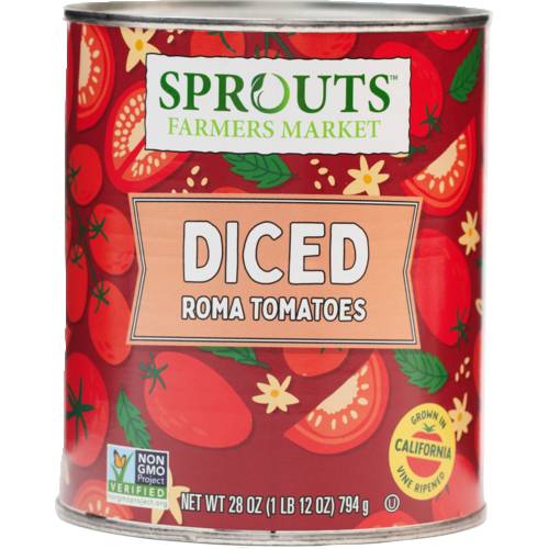 Sprouts Diced Tomatoes