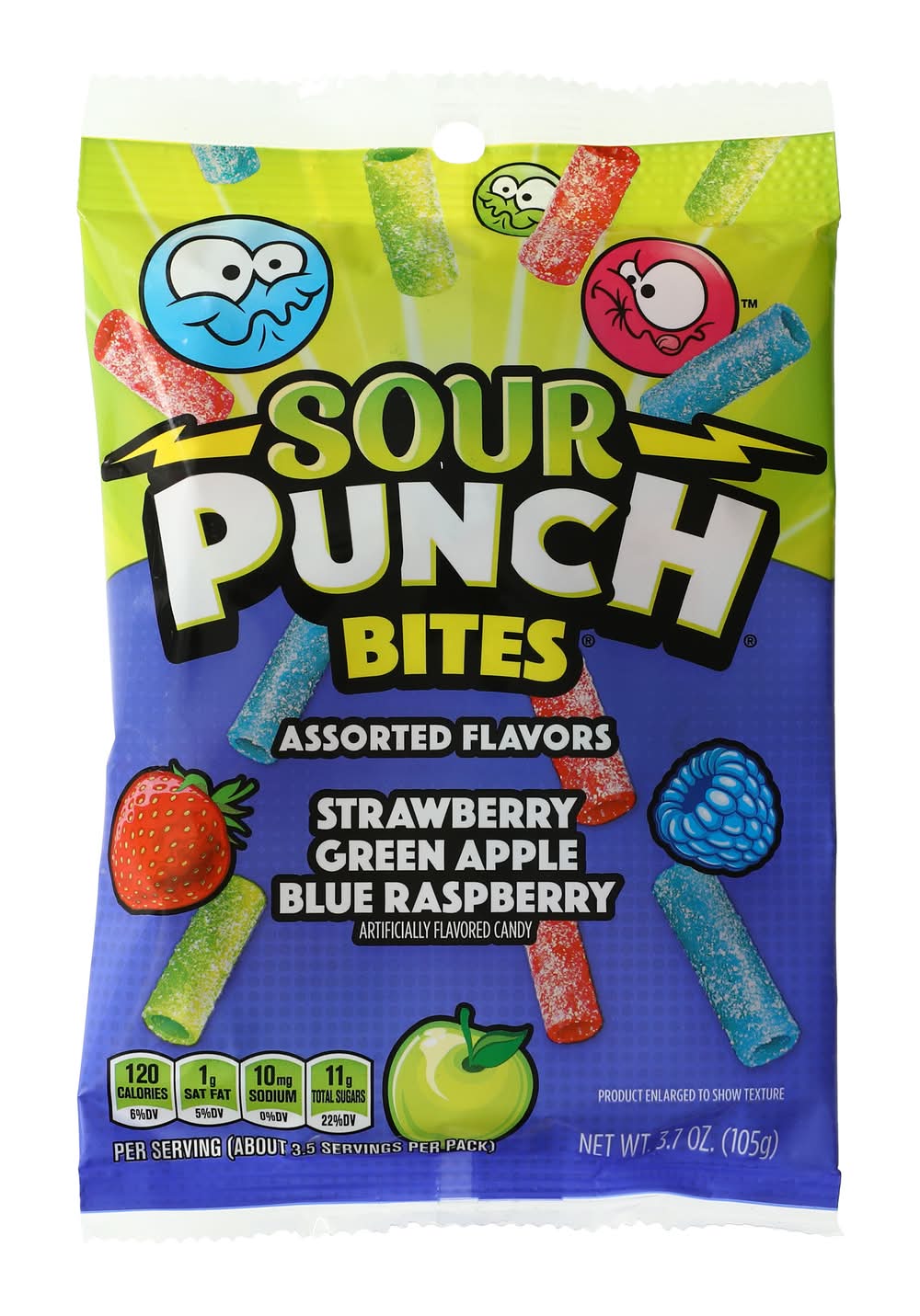 Sour Punch® Bites® Candy 3.7oz - Assorted Flavors