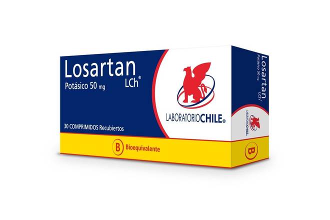 Losartan (B) 50 mg comprimidos (30 Comprimidos)