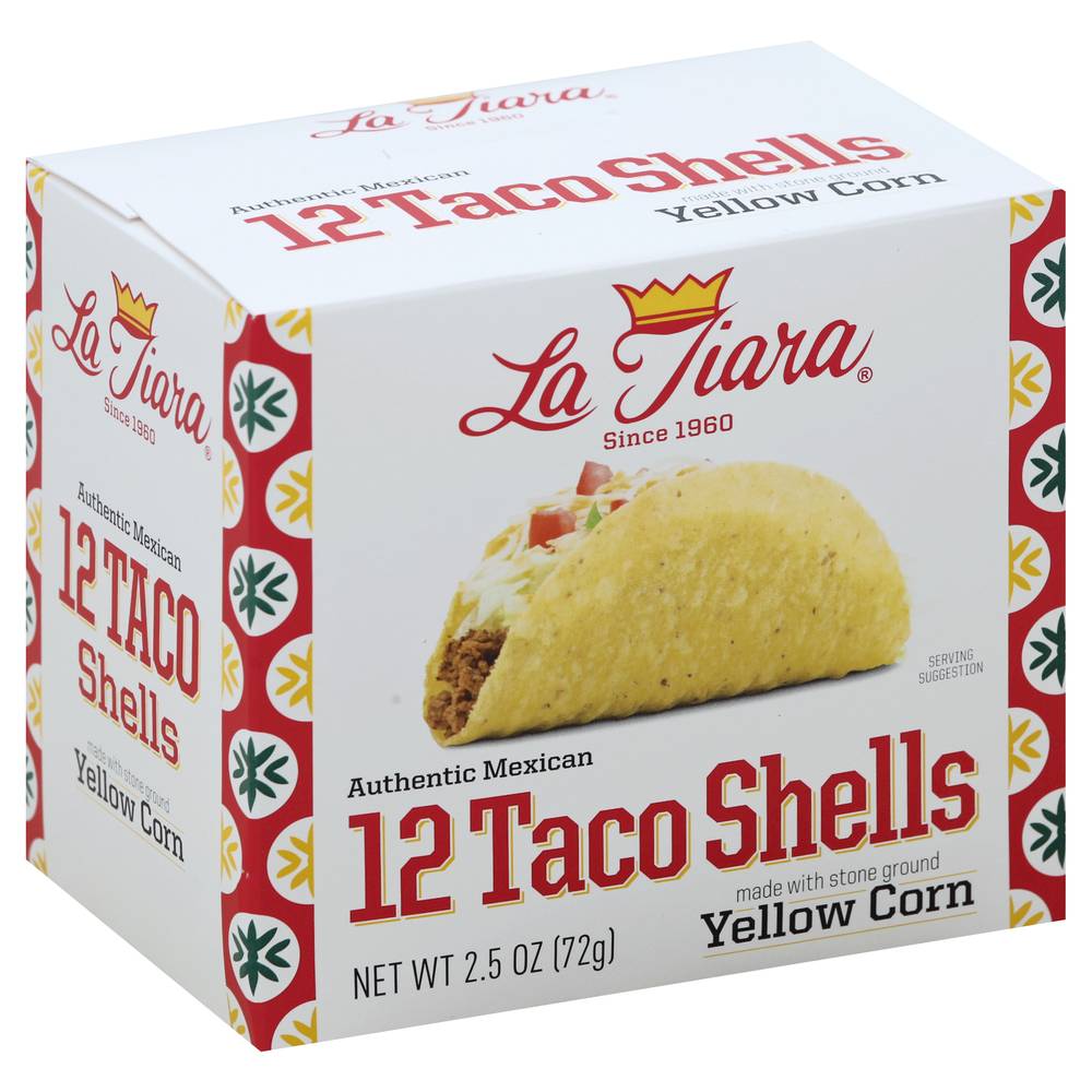 La Tiara Yellow Corn Taco Shells (2.5 oz)