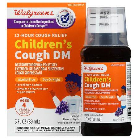 Walgreens Children's Grape Cough Dm (3 fl oz)